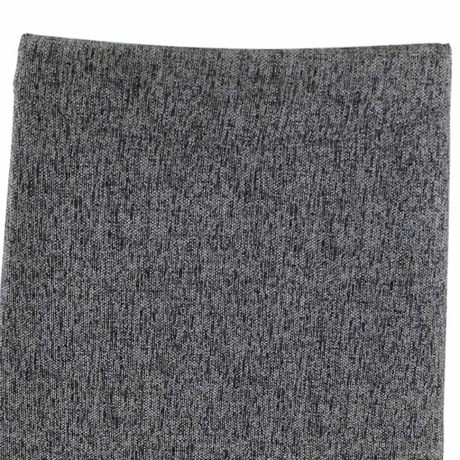 Chaise de salle à manger entièrement rembourrée en tissu Made in Italy - Roslin Viadurini