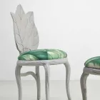 Chaise de design moderne déjeuner rembourré, fabriqué en Italie, Daniel Viadurini