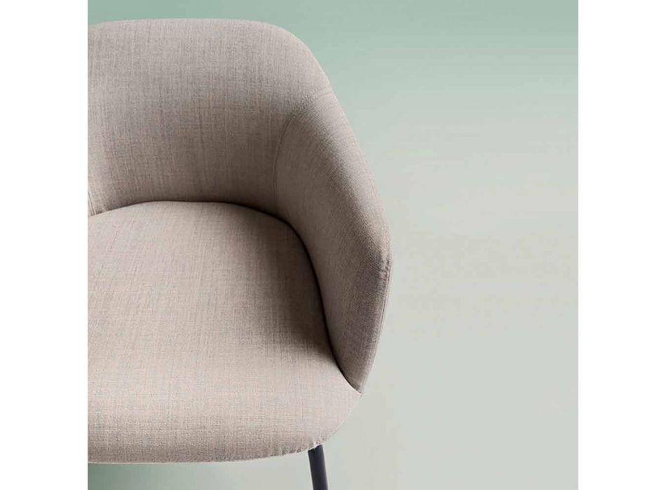 Chaise de salle à manger design moderne fabriquée en Italie - Cloe Viadurini