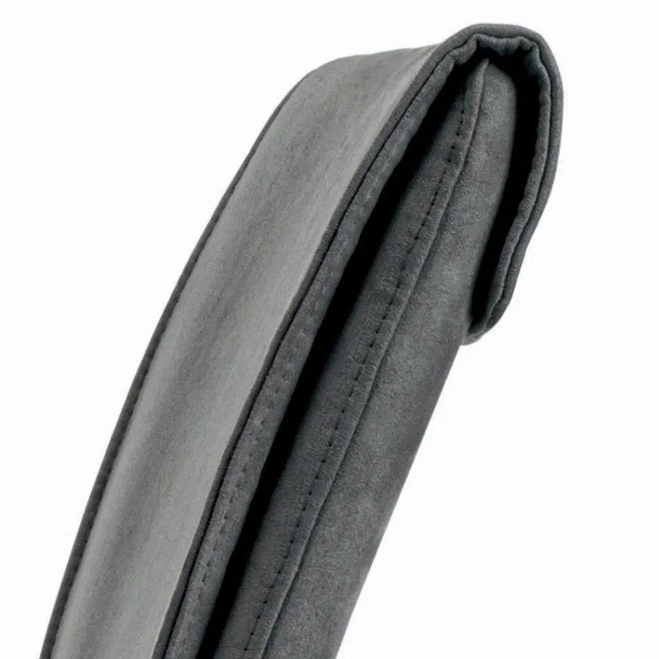 Chaise de salon avec pieds en acier et assise en tissu - Amalfi Viadurini