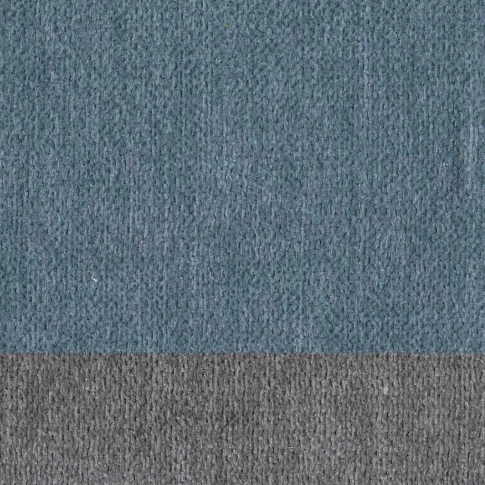 Chaise de salon élégante au design moderne en tissu avec bordure - Scarat Viadurini