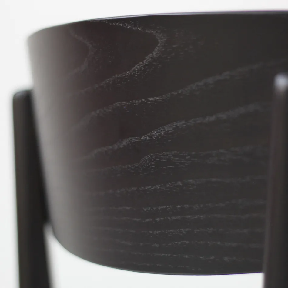 Chaise de salon en bois de frêne Made in Italy - Eryn Viadurini