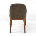 Chaise de salon en bois de frêne teinté Made in Italy - Lyanne Viadurini
