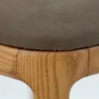 Chaise de salon en bois de frêne teinté Made in Italy - Lyanne Viadurini