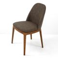 Chaise de salon en bois de frêne teinté Made in Italy - Lyanne