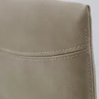 Chaise de salon en similicuir avec pieds laqués Made in Italy - Roslin Viadurini