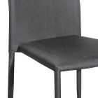 Chaise de salon entièrement rembourrée en tissu Made in Italy - Olaf Viadurini