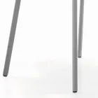 Chaise de salon rembourrée et pieds laqués fabriquée en Italie - Catania Viadurini