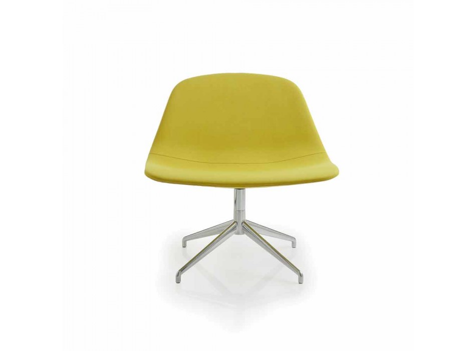 du moderne chaise de bureau design Llounge, fabriqué en Italie par Luxy Viadurini