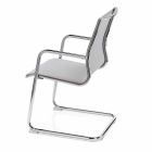 Chaise de bureau luge ergonomique avec accoudoirs Made in Italy - Filanna Viadurini
