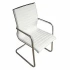 Chaise de bureau luge ergonomique avec accoudoirs Made in Italy - Filanna Viadurini