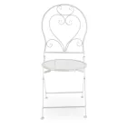 Chaise en métal de style classique - Cruise Viadurini