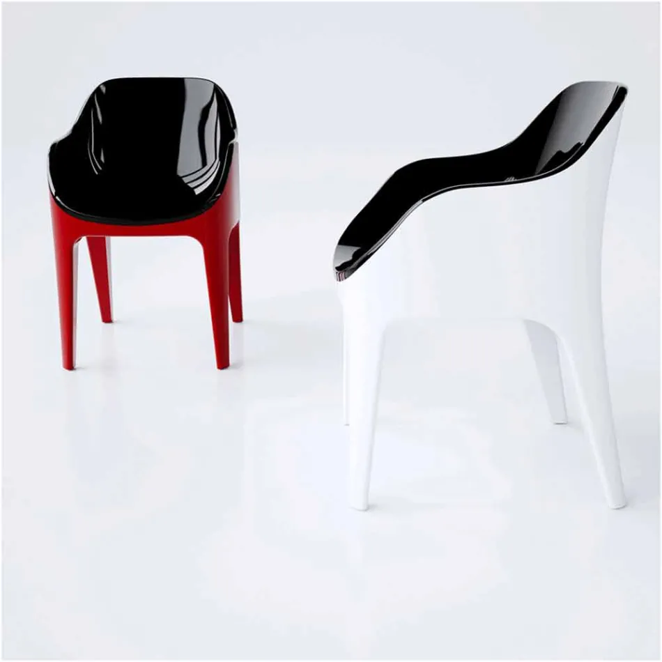 Chaise design en Adamantx® Pointer Made in Italy Viadurini