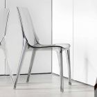 Chaise Design Moderne, Entièrement en Polycarbonate - Gilda Viadurini