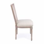 Chaise design classique avec structure en bois 2 pièces Homemotion - Murea Viadurini