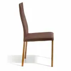 Chaise design recouverte en tissu Amalia, H96 cm, fabriqué en Italie Viadurini