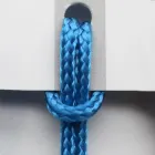 Chaise de luxe avec accoudoirs en hêtre blanchi et corde fabriquée en Italie - Nora Viadurini