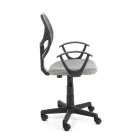 Chaise de bureau pivotante en nylon et tissu maillé en 3 couleurs - Rasha Viadurini