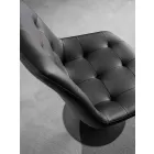 Chaise Pivotante, Assise en Ecoleather Capitonnè Processing - Aura Viadurini
