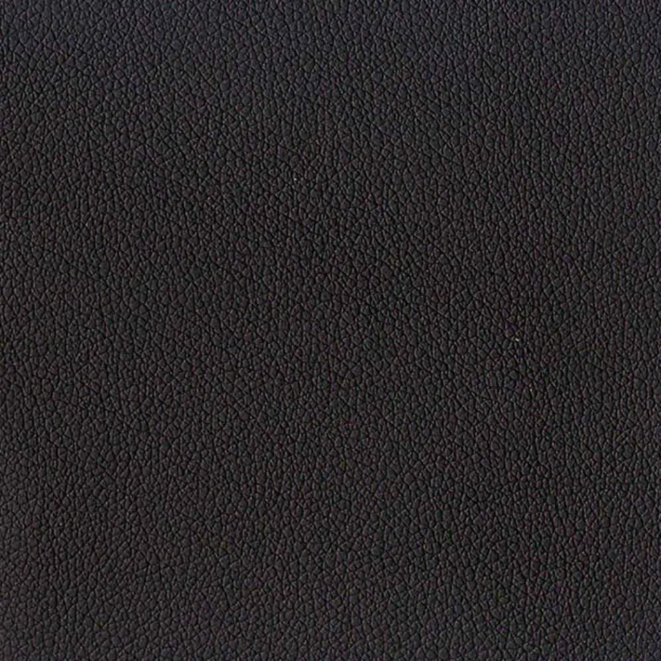 Chaise rembourrée pour salle d'attente avec base moderne en métal noir - Carmela Viadurini