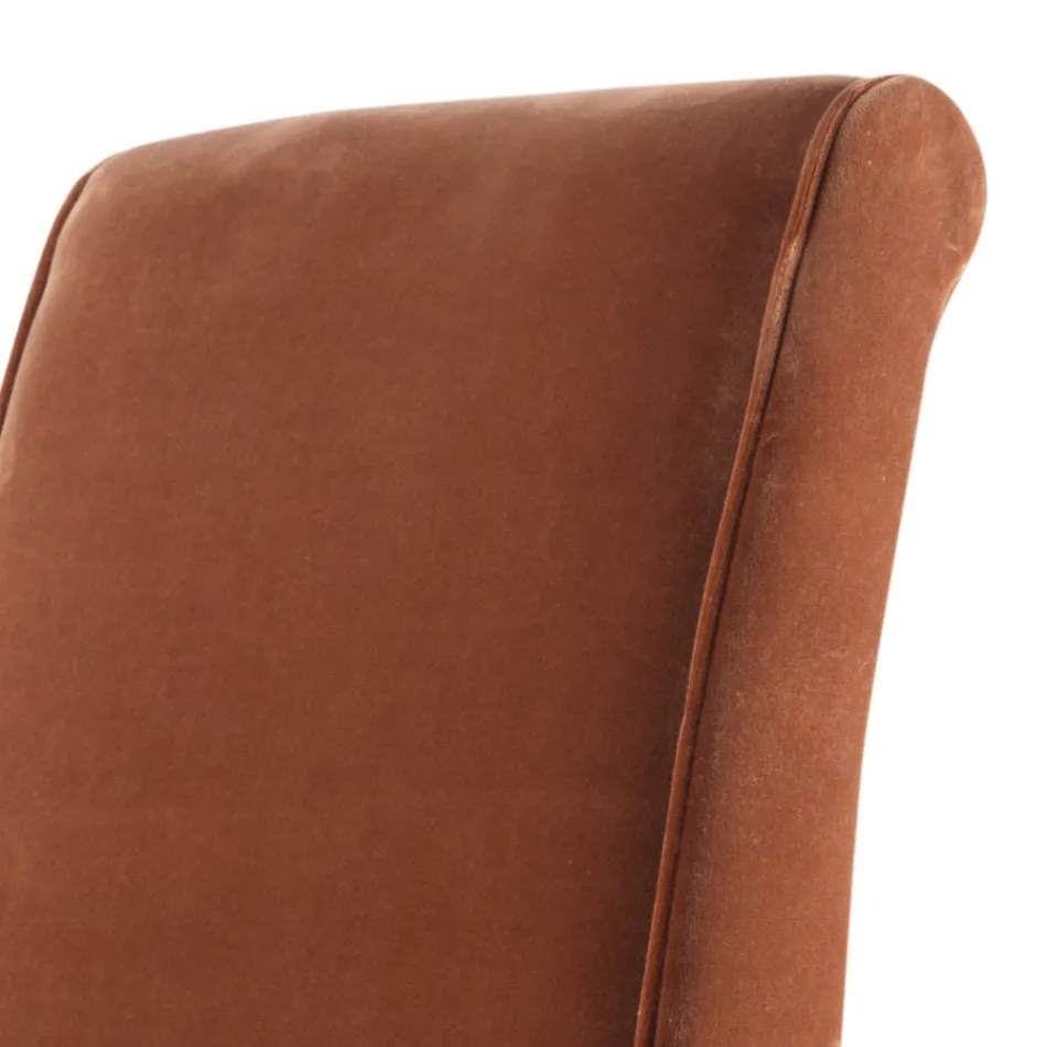 Chaise living rembourrée Grilli Zarafa fabriquée en Italie, 2 pièces Viadurini