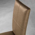 Chaise rembourrée moderne en bois de hêtre produite en Italie Ponza Viadurini
