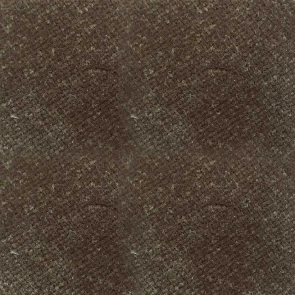 Chaise empilable en bois avec assise en velours fabriquée en Italie, 2 pièces - Leipzig Viadurini