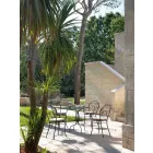 Chaise d'extérieur empilable en métal Made in Italy, 2 pièces - Authority Viadurini