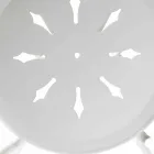 Chaise d'extérieur empilable en métal Made in Italy, 2 pièces - Authority Viadurini