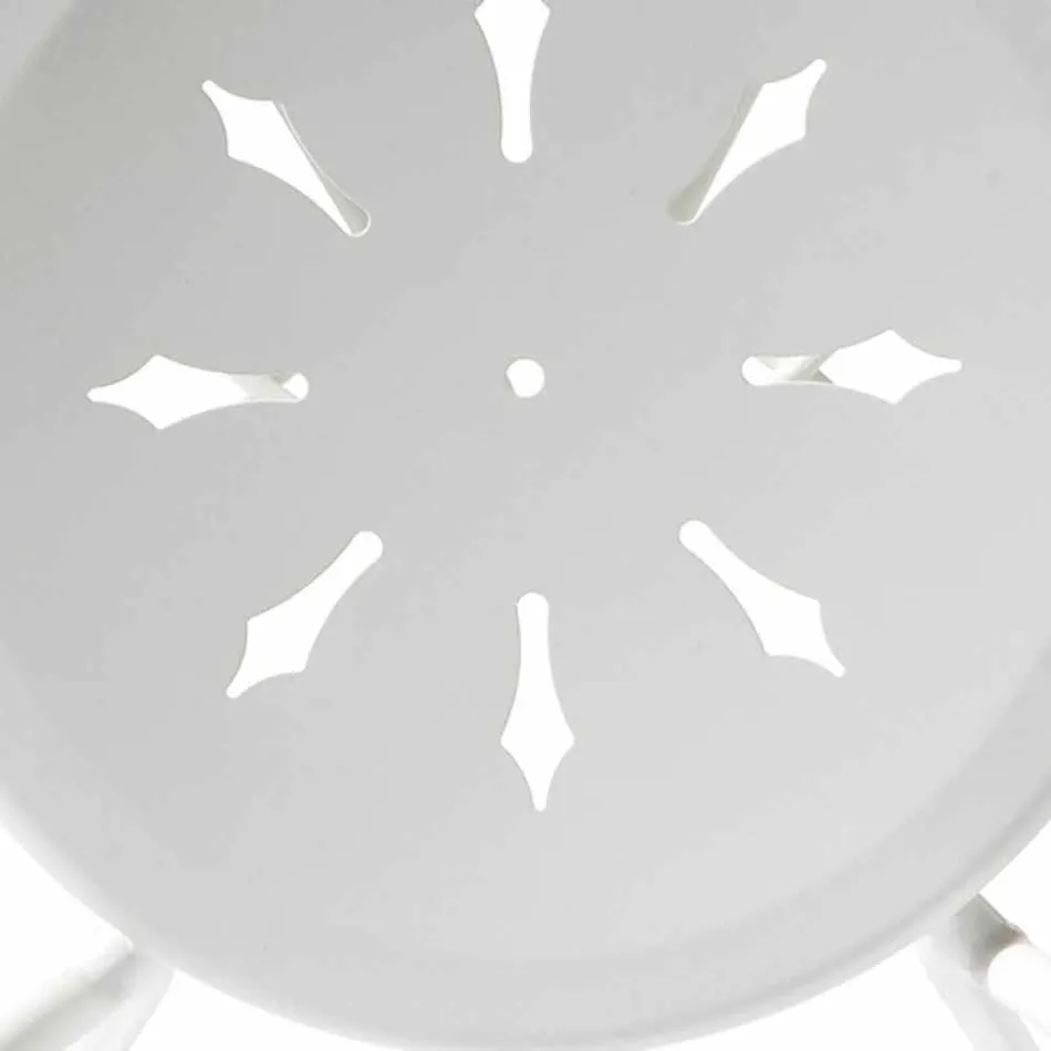 Chaise d'extérieur empilable en métal Made in Italy, 2 pièces - Authority Viadurini