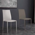 Chaise en simili-cuir de design Desio, de cuisine et salle à manger