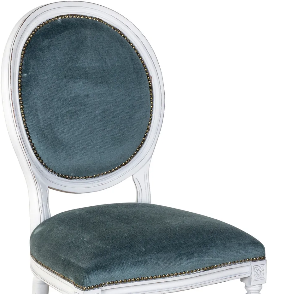 Chaise en bois de hêtre massif et assise en caoutchouc mousse fabriquée en Italie - Lamiral Viadurini