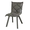 Chaise en métal peint et assise en Soft Vintage Made in Italy - Thani