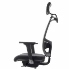 Fauteuil en similicuir semidirectionnel et opératoire Mina fabriqué en Italie Viadurini