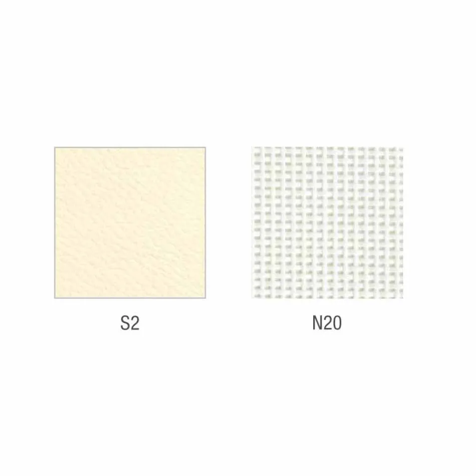 Fauteuil en similicuir semidirectionnel et opératoire Mina fabriqué en Italie Viadurini