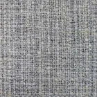 Chaise en tissu avec structure en métal noir de luxe Made in Italy - Cacao Viadurini