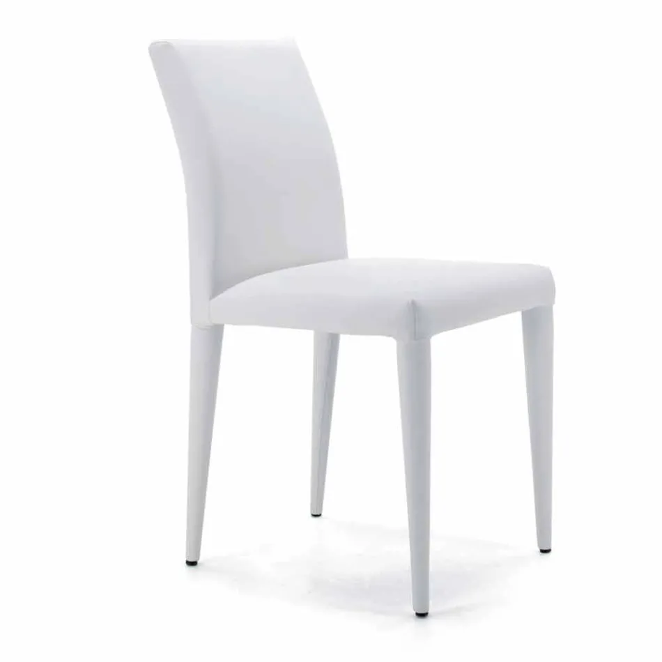 Chaise de vie entièrement rembourrée fabriquée en Italie - Marziana Viadurini