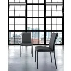 Chaise de salon moderne rembourrée et rembourrée fabriquée en Italie – Monnalisa Viadurini