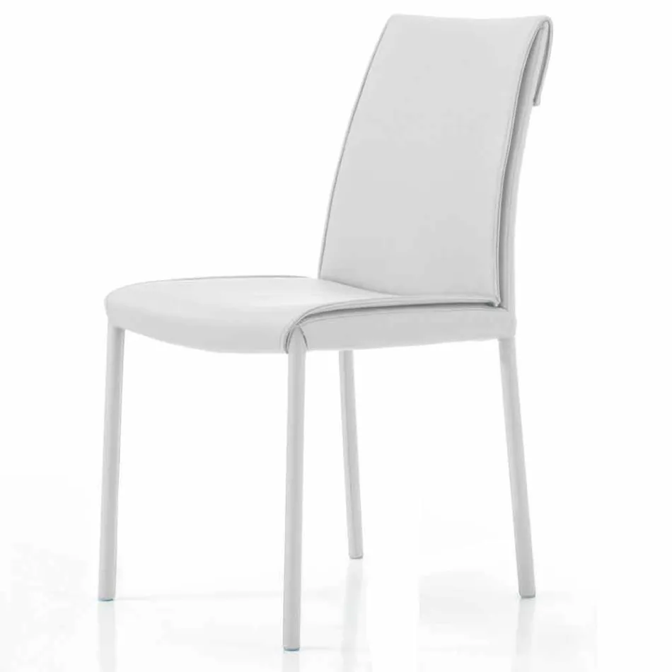 Chaise de salon moderne rembourrée et rembourrée fabriquée en Italie – Monnalisa Viadurini