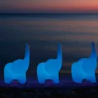 Chaise enfant lumineuse, LED RGBW rechargeable, 2 pièces - Tino par Myyour Viadurini