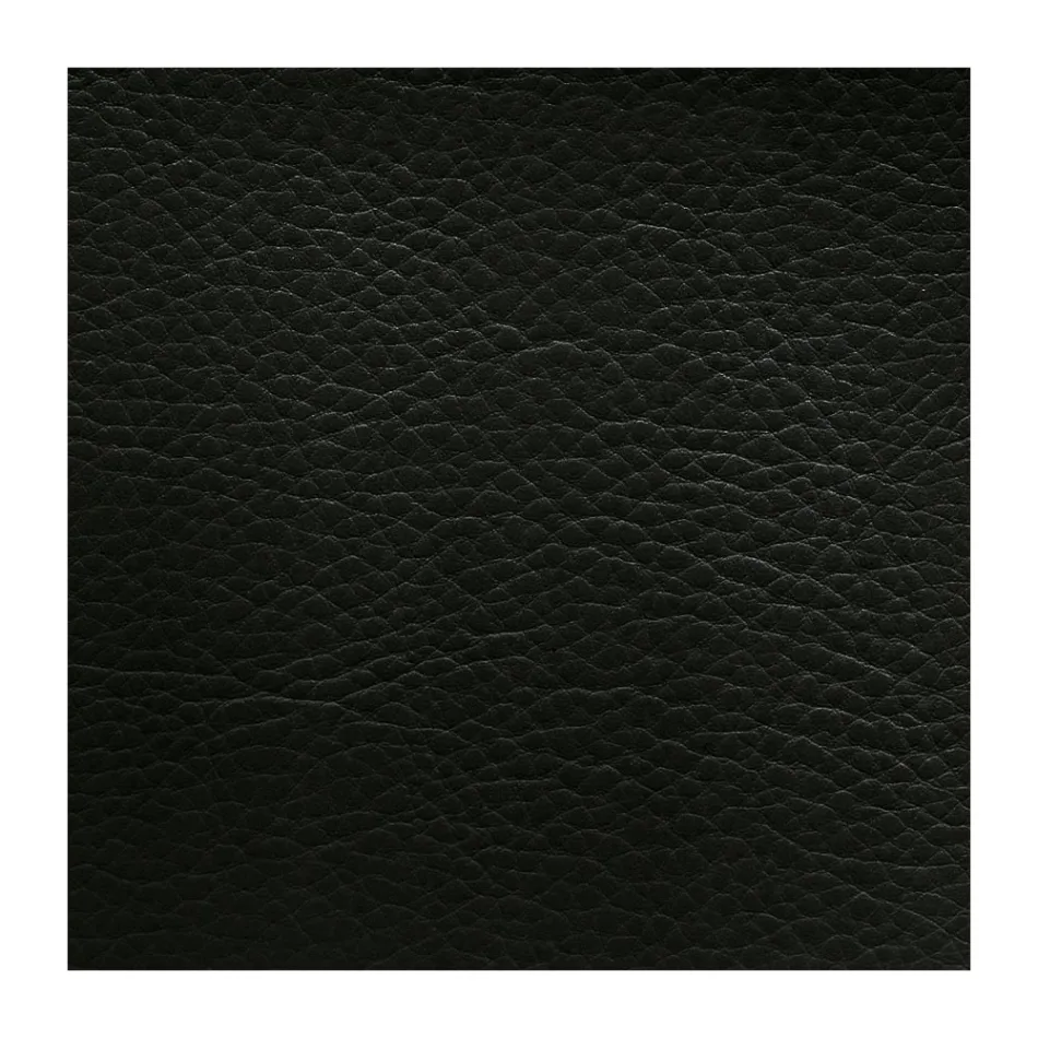 Chaise de salon moderne en éco-cuir et métal fabriquée en Italie - Michaela Viadurini