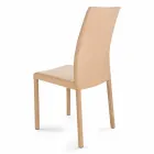 Chaise design moderne fabriquée en Italie Jamila pour salle à manger Viadurini