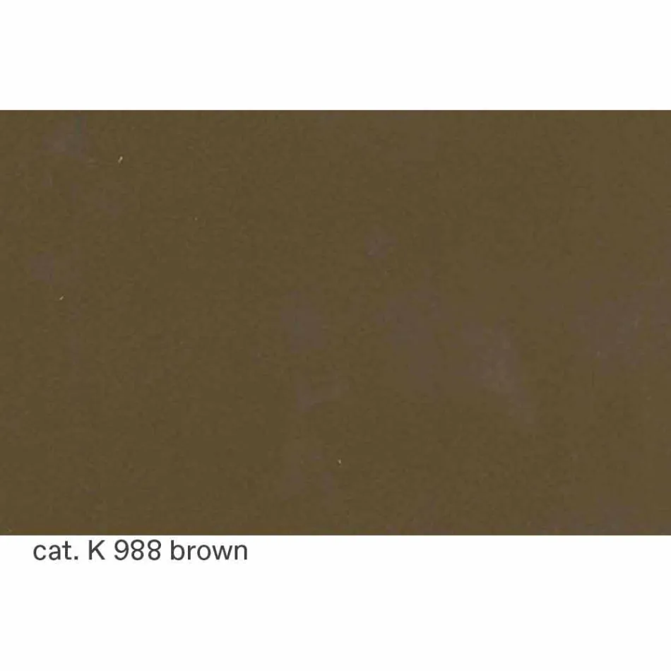 Chaise moderne en acier avec assise en cuir de luxe Made in Italy - Beniamino Viadurini