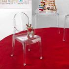 Chaise moderne transparente Dylan Viadurini