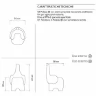 Chaise Elephant Design Moderne pour Enfants, 4 Pièces Colorées - Tino par Myyour Viadurini