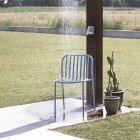 Chaise empilable en métal pour l'extérieur Made in Italy 2 pièces - Simply Viadurini