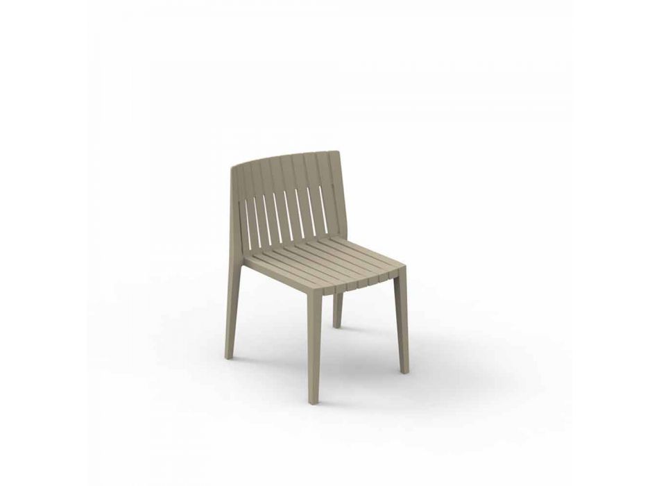 Spritz by Vondom chaise de jardin en polypropylène, design moderne Viadurini