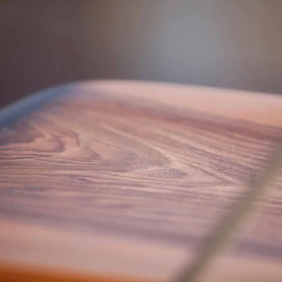 Chaise de salle à manger artisanale en bois et acier Made in Italy - Valencia Viadurini