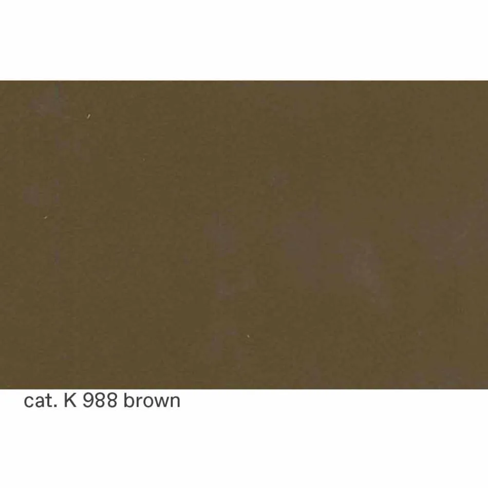 Chaise de salle à manger en acier chromé et cuir Made in Italy - Beniamino Viadurini