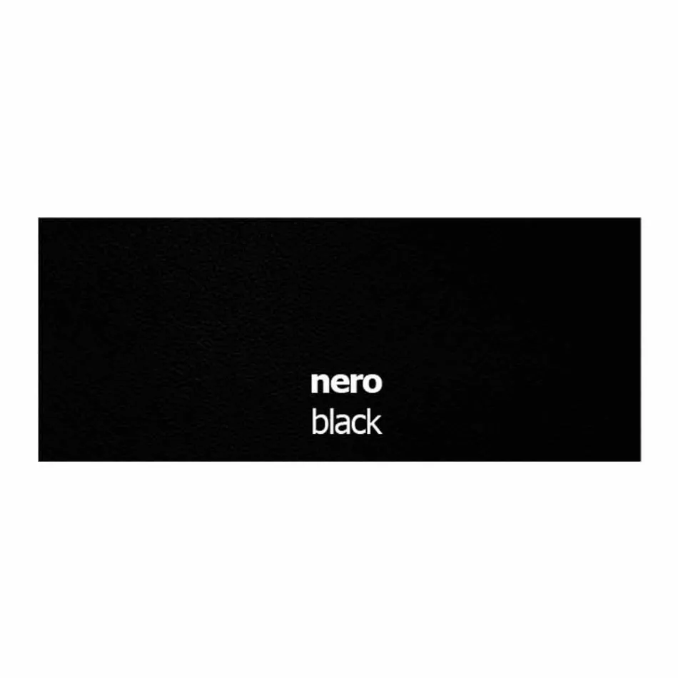 Chaise de salle à manger en cuir écologique et métal Made in Italy, 2 pièces - Sélénium Viadurini